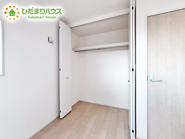 【収納】 | 小美玉市江戸1期　新築戸建 | クローゼットタイプの収納は荷物がどこにあるかすぐに見つかります！