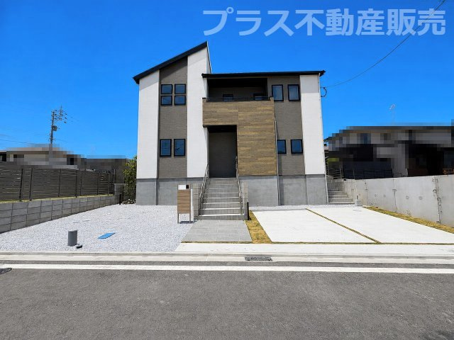 【外観】 | 糟屋郡新宮町湊4期　2号棟（全2棟）【仲介手数料無料・0円】 | 現地写真。同じ物件を見るなら、プラス不動産販売にお任せ下さい。