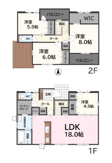 【間取り】 | 糟屋郡新宮町湊4期　2号棟（全2棟）【仲介手数料無料・0円】 | 平日、土日祝日もお好きな日時にご見学可能です。お気軽にお問合せ下さい。