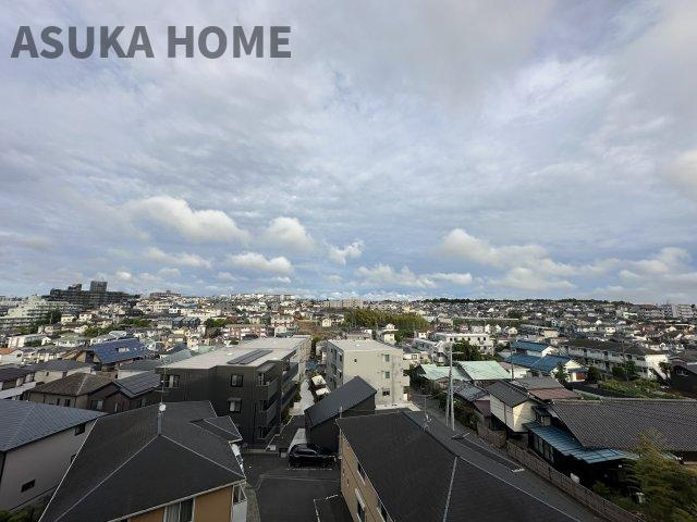 サンクタス横浜二俣川の展望|前面に棟がない街を一望する開放的な7階からの眺望♪ぜひ実際にご覧になって下さい。