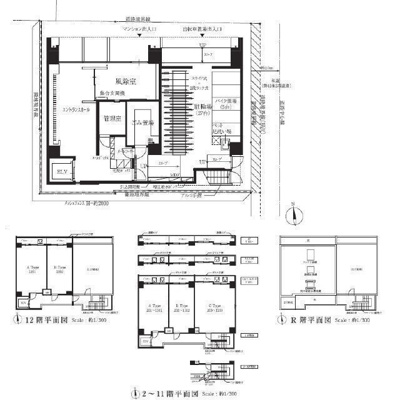 【区画図】 | プレール・ドゥーク秋葉原Ⅲ