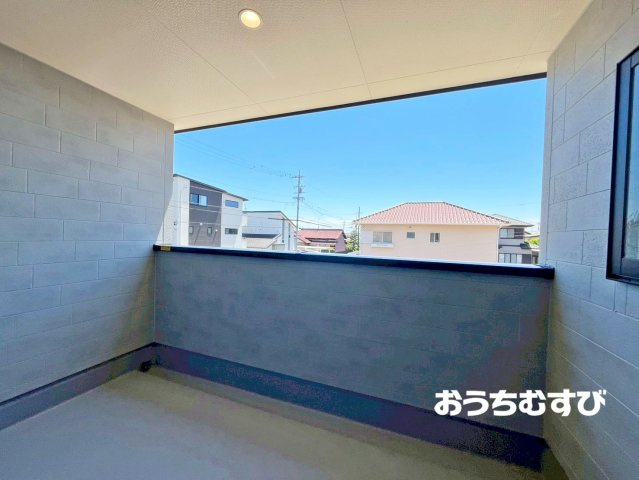 春日井市西高山町3丁目(全5棟)のバルコニー