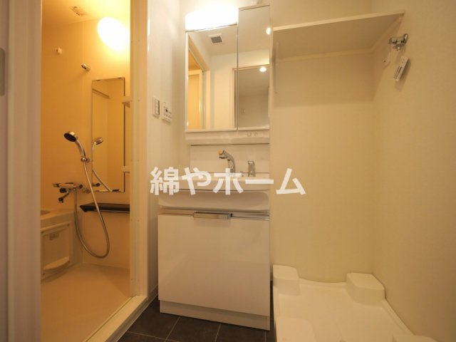 ソルテラスOSAKAJO　ESTの洗面所|使いやすい洗面所です