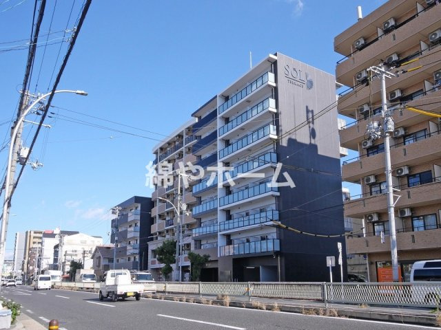 ソルテラスOSAKAJO　ESTの外観|物件の外観です