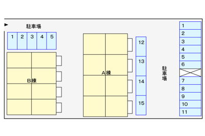 【駐車場】 | ウエストユ－Ａ | 駐車場