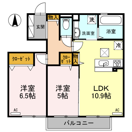 ル・シエルの間取り
