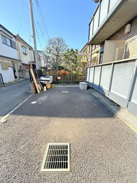 グリーンハイツの駐車場