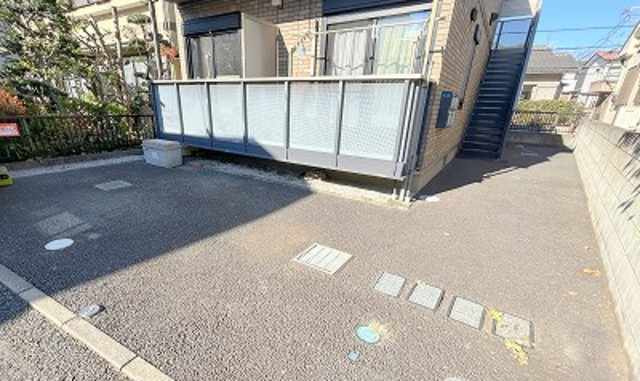 グリーンハイツのエントランス