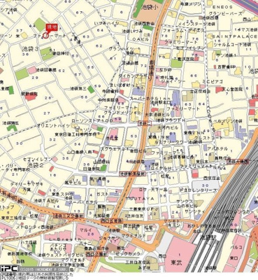 【地図】 | ジェイパーク池袋公園前