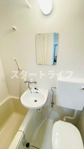 大阪市東淀川区東中島４丁目の賃貸マンションの洗面所