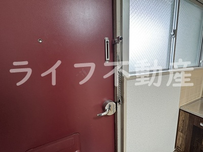 ジュネス石切の玄関|毎日通る玄関はこちらです