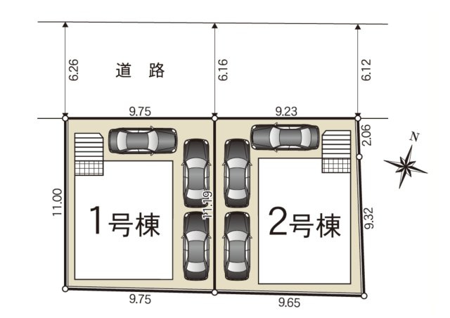 三島市藤代町第４　新築戸建　全２棟　２号棟