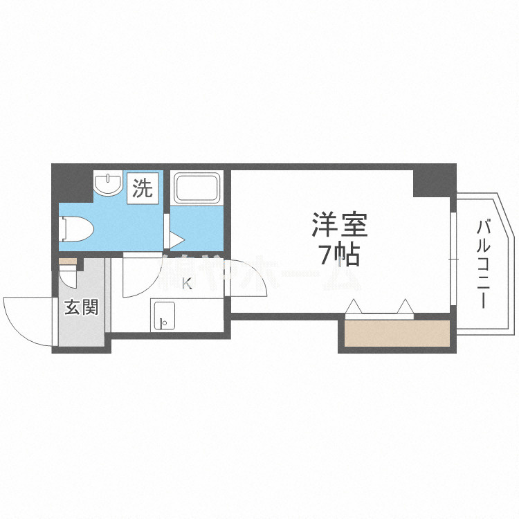 S-FORT大今里西の間取り