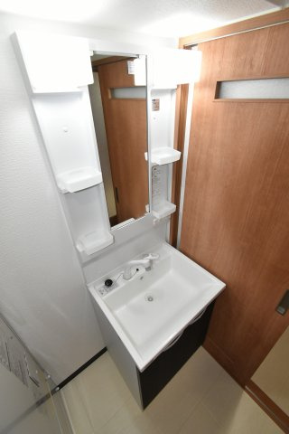 ルミエール難波の洗面所