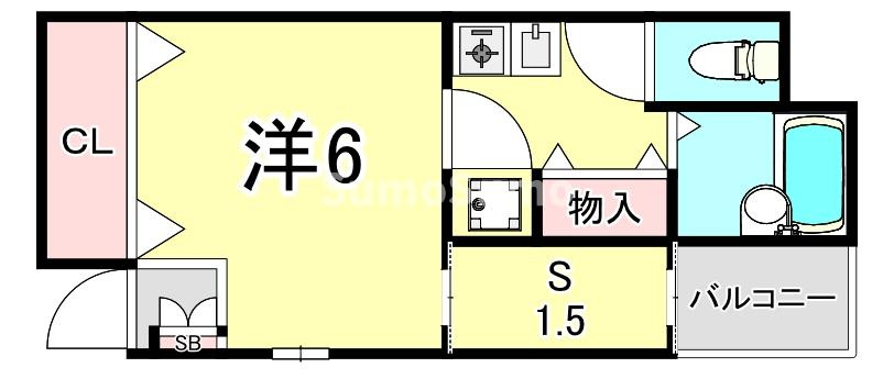 パープル本山の間取り