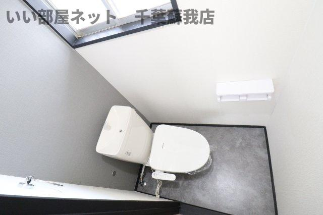 メゾンサクセスＢのトイレ|清潔感のあるトイレです
