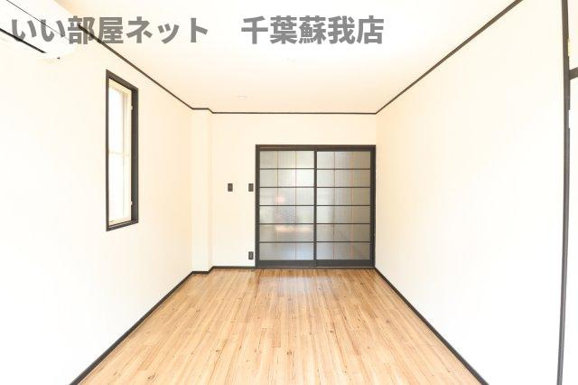 メゾンサクセスＢの寝室|ゆとりの広さです
