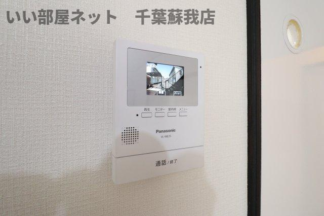 メゾンサクセスＢのセキュリティ|TVモニターホン付きでセキュリティ面も安心！