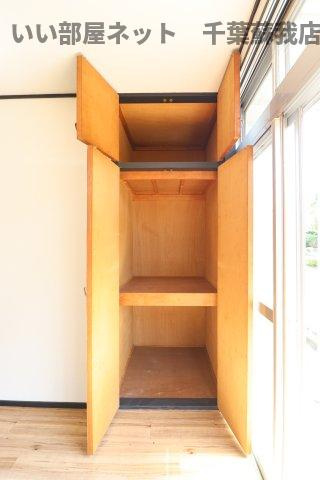 メゾンサクセスＢの収納|たっぷりとした収納スペースです