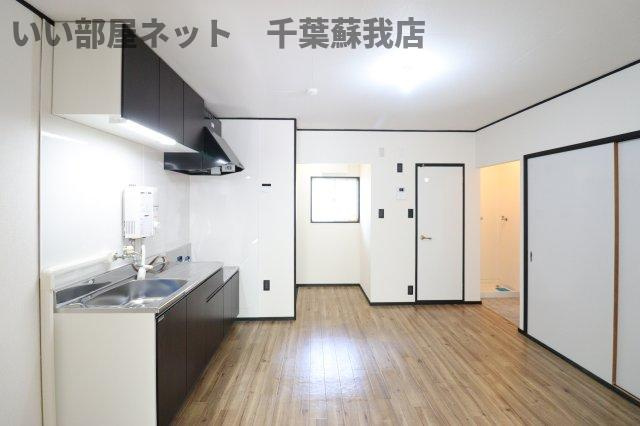 メゾンサクセスＢの居間・リビング|居間です