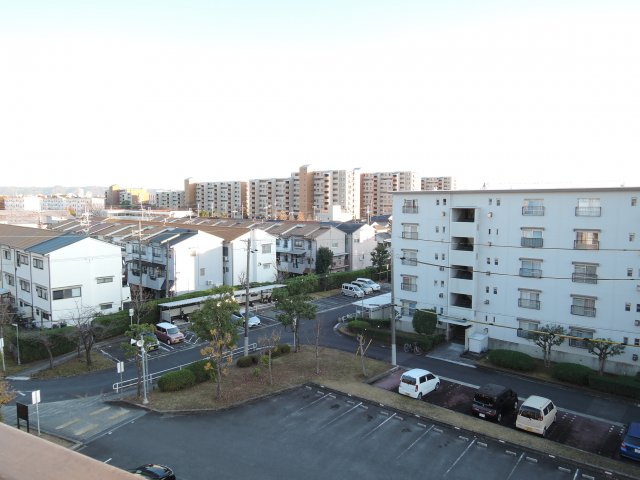 富田団地62棟の展望|

