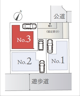 【区画図】 | ふじみ野市市沢　全3棟　3号棟 | 3号棟