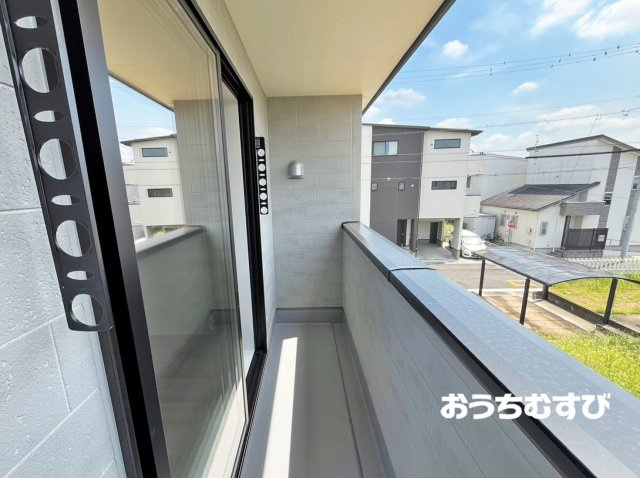 春日井市西高山町3丁目(全5棟)のバルコニー