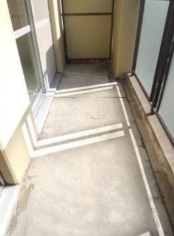 山口ビルのバルコニー