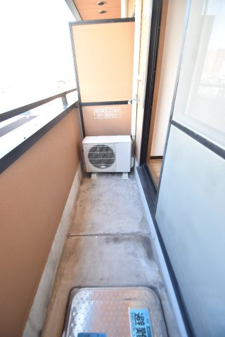 大阪市旭区高殿７丁目の賃貸マンションのバルコニー