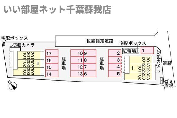 アヴァンセ　Ⅰの区画図
