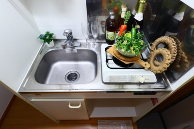 【キッチン】 | シャンテ赤塚新町 | 家具・小物はイメージです
