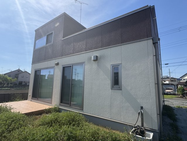 セキスイ施工♪築浅オール電化ソーラー付きのオシャレな一軒家♪下野市の外観パース|外観パースです