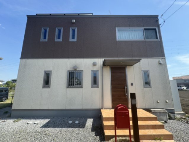セキスイ施工♪築浅オール電化ソーラー付きのオシャレな一軒家♪下野市の外観パース|外観パースです