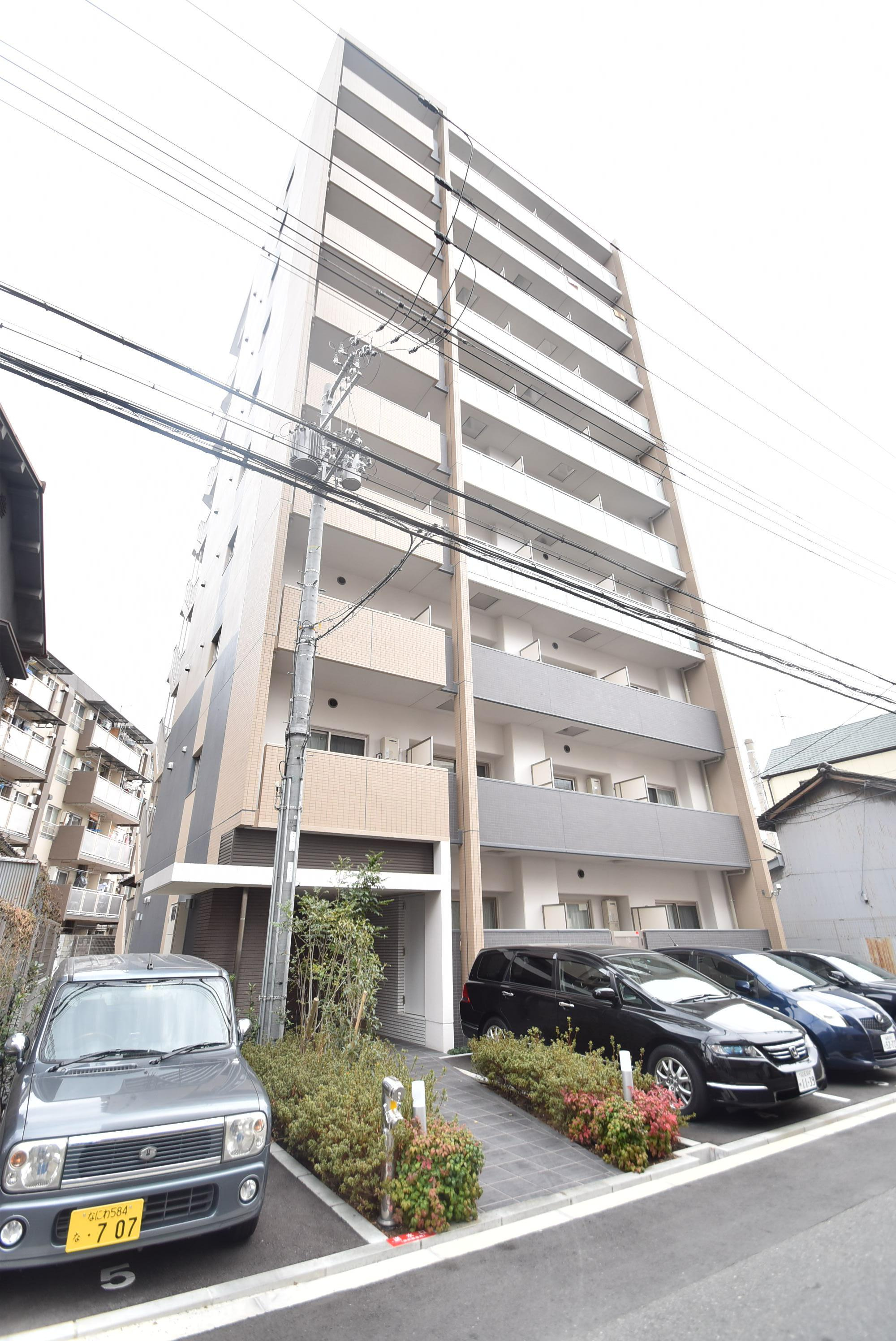 大阪市城東区蒲生２丁目の賃貸マンションの外観