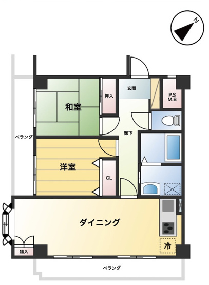 【間取り】 | シティホームズ吹上壱番館