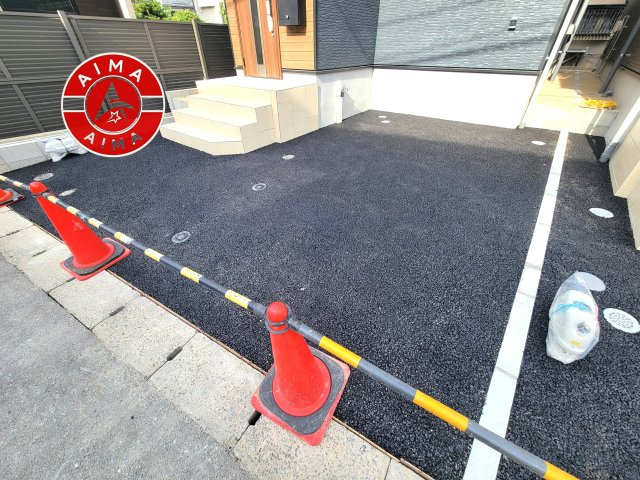 糟屋郡粕屋町阿恵第1-2棟（1号棟）の駐車場|駐車場になります。