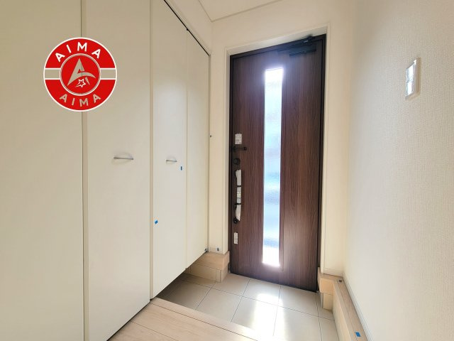 糟屋郡粕屋町阿恵第1-2棟（1号棟）の内観：施工例|二重ロックでしっかり防犯対策ができます。