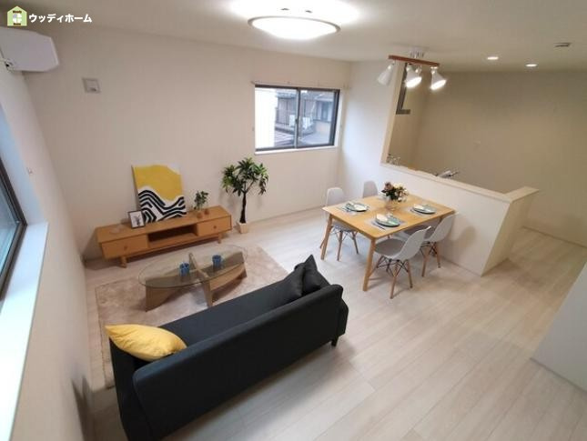 川口市柳崎1丁目　未入居戸建ての居間・リビング