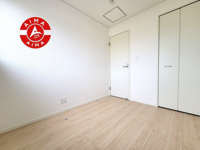 糟屋郡粕屋町阿恵第1-2棟（2号棟）の洋室|各部屋収納を備えており過ごしやすいお家です！