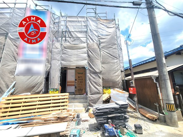 糟屋郡粕屋町大字阿恵第1-2棟（2号棟）の前面道路含む現地写真|見学の時間などお気軽にお問い合わせ下さい。