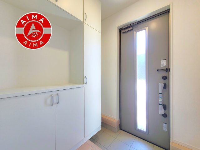 糟屋郡粕屋町大字阿恵第1-2棟（2号棟）の内観：施工例|二重ロックでしっかり防犯対策ができます。