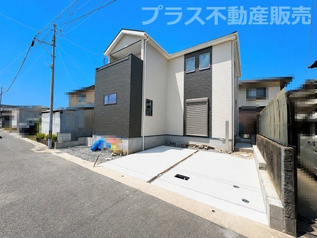 【外観】 | 糟屋郡新宮町三代西1丁目2期　1号棟（全1棟）【仲介手数料無料・0円】 | 完成しました。物件内部もご見学頂けます。プラス不動産販売にお任せ下さい。