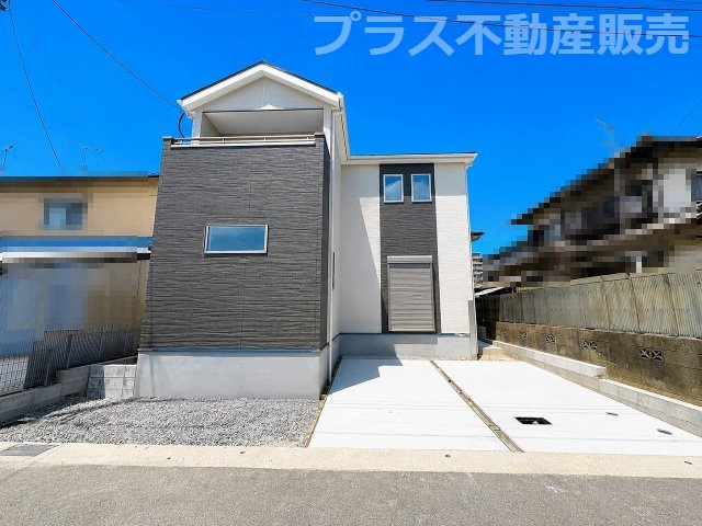 【外観】 | 糟屋郡新宮町三代西1丁目2期　1号棟（全1棟）【仲介手数料無料・0円】 | 現地写真。同じ物件を見るなら、プラス不動産販売にお任せ下さい。