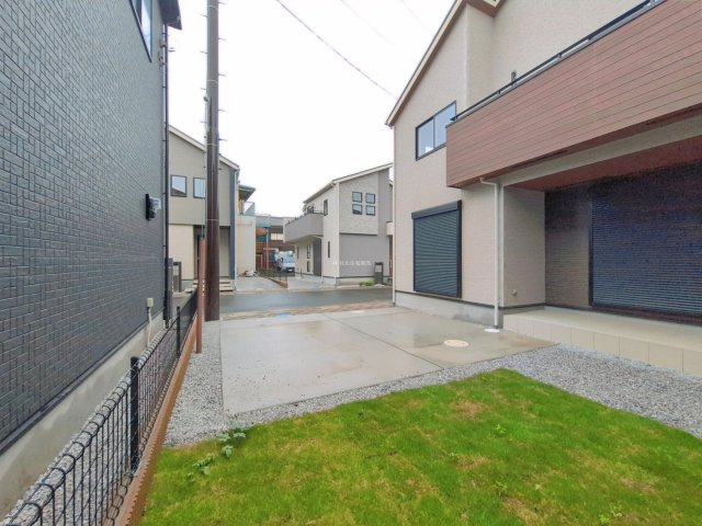 入間郡三芳町大字北永井の新築一戸建の庭