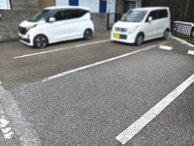 ミチハウスの駐車場|駐車場があります