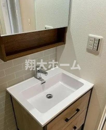 墨田区菊川３丁目の賃貸マンションの洗面所