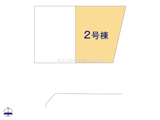 リガーレ平子町1期の区画図