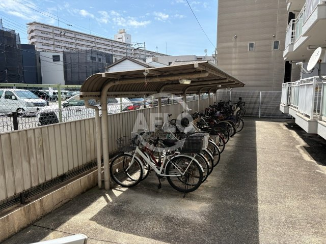 Lakia Maison Abikoのその他共用部分|Lakia Maison Abiko  自転車置き場