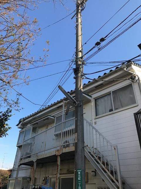 国分寺市東元町１丁目のアパートの外観