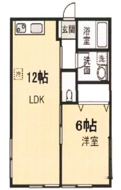 シティハイム　保谷フラットの間取り